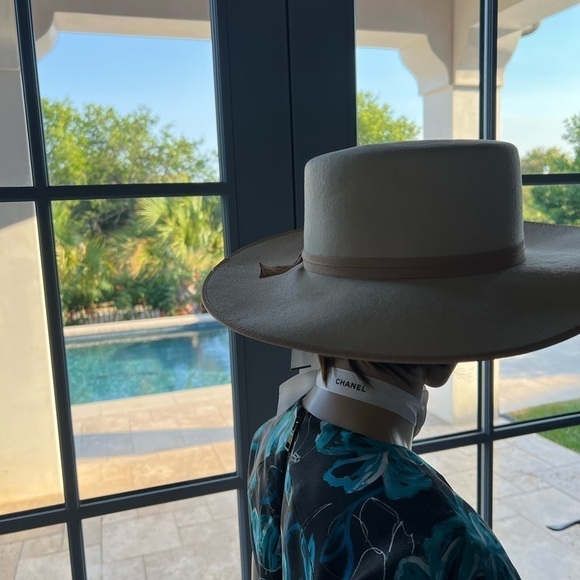 LACK OF COLOR Ivory Rancher Boater Hat main image 7
